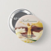 Personalize, First Communitygratulation Button (Vorne & Hinten)
