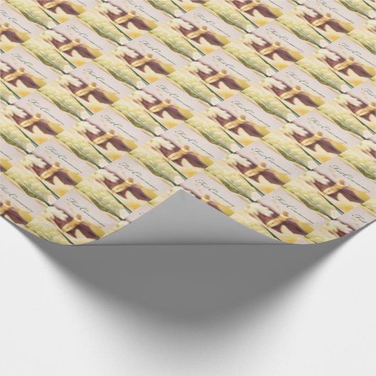 Personalize, First Communitygratulation Geschenkpapier (Ecke)