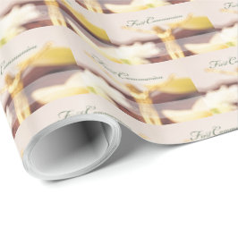 Personalize, First Communitygratulation Geschenkpapier