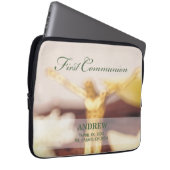 Personalize, First Communitygratulation Laptopschutzhülle (Vorne Rechts)