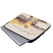 Personalize, First Communitygratulation Laptopschutzhülle (Vorne Knopf)