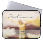 Personalize, First Communitygratulation Laptopschutzhülle (Vorderseite)