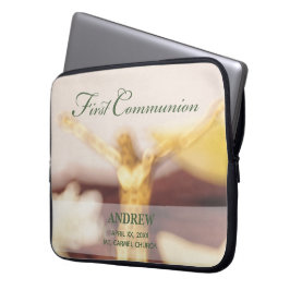 Personalize, First Communitygratulation Laptopschutzhülle