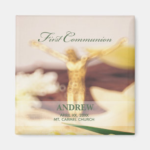 Personalize, First Communitygratulation Magnet