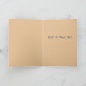Personalize "For Pete's Sake Day" Greeting Card Karte (Innenseite)