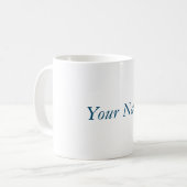 Personalize for White 11 oz Tasse - HAMbyWhiteGlov (Vorderseite Links)