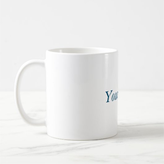 Personalize for White 11 oz Tasse - HAMbyWhiteGlov (Links)