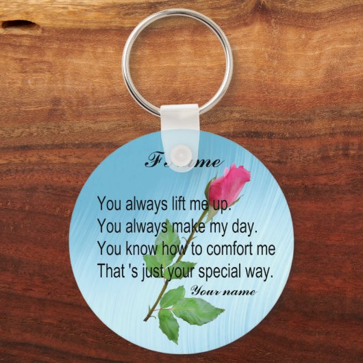 PERSONALIZE FRIEND-KEYCHAIN SCHLÜSSELANHÄNGER (Vorderseite)