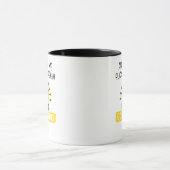 Personalize Good Morning Funny Mug, Funny Office Tasse (Zentrum)