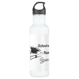Personalize Graduation Balloon Edelstahlflasche