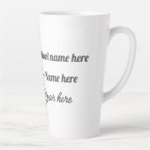 Personalize Graduation Balloon Milchtasse (Rechts)