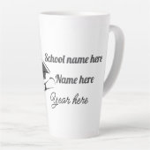Personalize Graduation Balloon Milchtasse (Rechte Ecke)