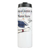 Personalize Graduation Balloon Thermosbecher (Vorderseite)