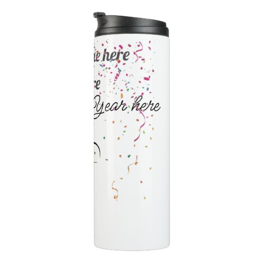 Personalize Graduation Balloon Thermosbecher (Nach rechts gedreht)