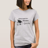 Personalize Graduation  T-Shirt (Vorderseite)