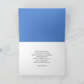 Personalize Happy April Birthday with Bluebird Karte (Innenseite)