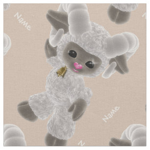 Personalize Hello Baby Plush Toy Ram Brown Stoff