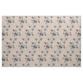 Personalize Hello Baby Plush Toy Ram Brown Stoff (Fat Quarter (45,7 x 55,9 cm))