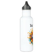 Personalize Hello Sunshine Edelstahlflasche (Links)