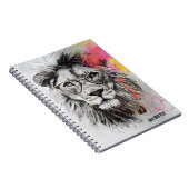 PERSONALIZE: Herr Theo Roar | Notebook-Journal Notizblock (Rechte Seite)