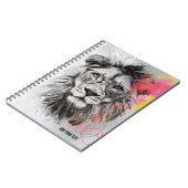PERSONALIZE: Herr Theo Roar | Notebook-Journal Notizblock (Linke Seite)