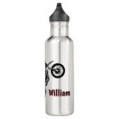 Personalize Hot Ride Water Bottle Edelstahlflasche (Rechts)