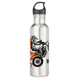 Personalize Hot Ride Water Bottle Edelstahlflasche