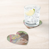 Personalize Initials Wedding Cats Untersetzer (Vor Ort)