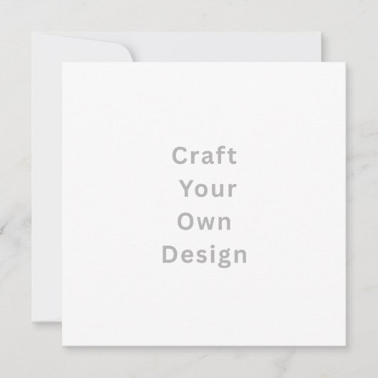 Personalize Invitation, Size: 5.25" x 5.25 White  (Vorderseite)