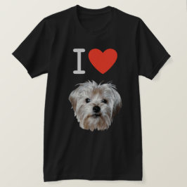 Personalize It! I Love Pet Head Photo T-Shirt