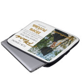 Personalize Jeremiah 29:11 Grad Cap Scripture Laptopschutzhülle (Vorne Knopf)