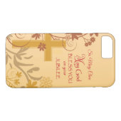 Personalize, Jubilee Anniversary Nun Cross, Wirbel Case-Mate iPhone Hülle (Rückseite (Horizontal))