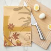 Personalize, Jubilee Anniversary Nun Cross, Wirbel Geschirrtuch (Viertel Falte)