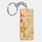 Personalize, Jubilee Anniversary Nun Cross, Wirbel Schlüsselanhänger (Vorderseite links)