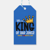 Personalize King of Vater Jokes Geschenkanhänger (Rückseite)