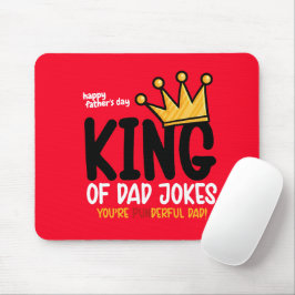 Personalize King of Vater Jokes Mousepad
