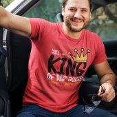 Personalize King of Vater Jokes T-Shirt