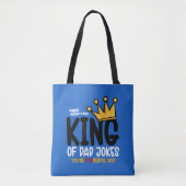 Personalize King of Vater Jokes Tasche (Vorderseite)