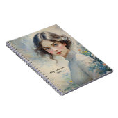 PERSONALIZE: Klassische Schönheit | Notebook-Journ Notizblock (Rechte Seite)