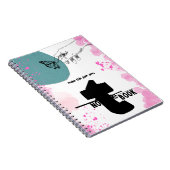 PERSONALIZE: Künstlerisches Notebook und Schmetter Notizblock (Rechte Seite)