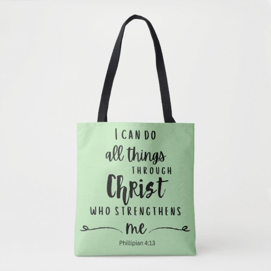 Personalize l Scripture l Christlich l Tasche (Vorderseite)