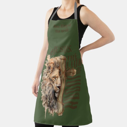 Personalize l Scripture l Jesus l Lion Schürze (InSitu)