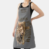 Personalize l Scripture l Jesus l Lion Schürze (InSitu)