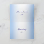 Personalize Masonic Christmas Greetings Feiertagskarte (Innenseite)