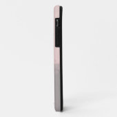 Personalize modern art light pink gray Case-Mate iPhone hülle (Hinten/Links)