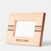 Personalize | Modern Simple Add Name, Geätzte Rahmen (Links)