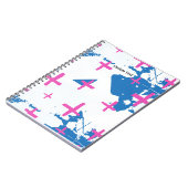 PERSONALIZE: Modernes Cross Notebook Journal Notizblock (Linke Seite)