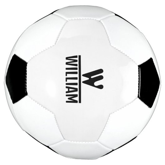 Personalize Monogram Name Fußball (Gedreht)