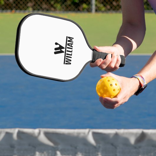 Personalize Monogram Name Pickleball Schläger (InSitu)