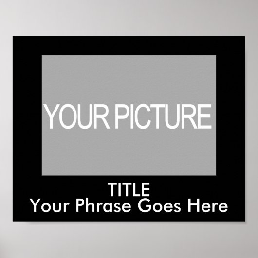 Personalize - Motivierend Poster (Vorne)